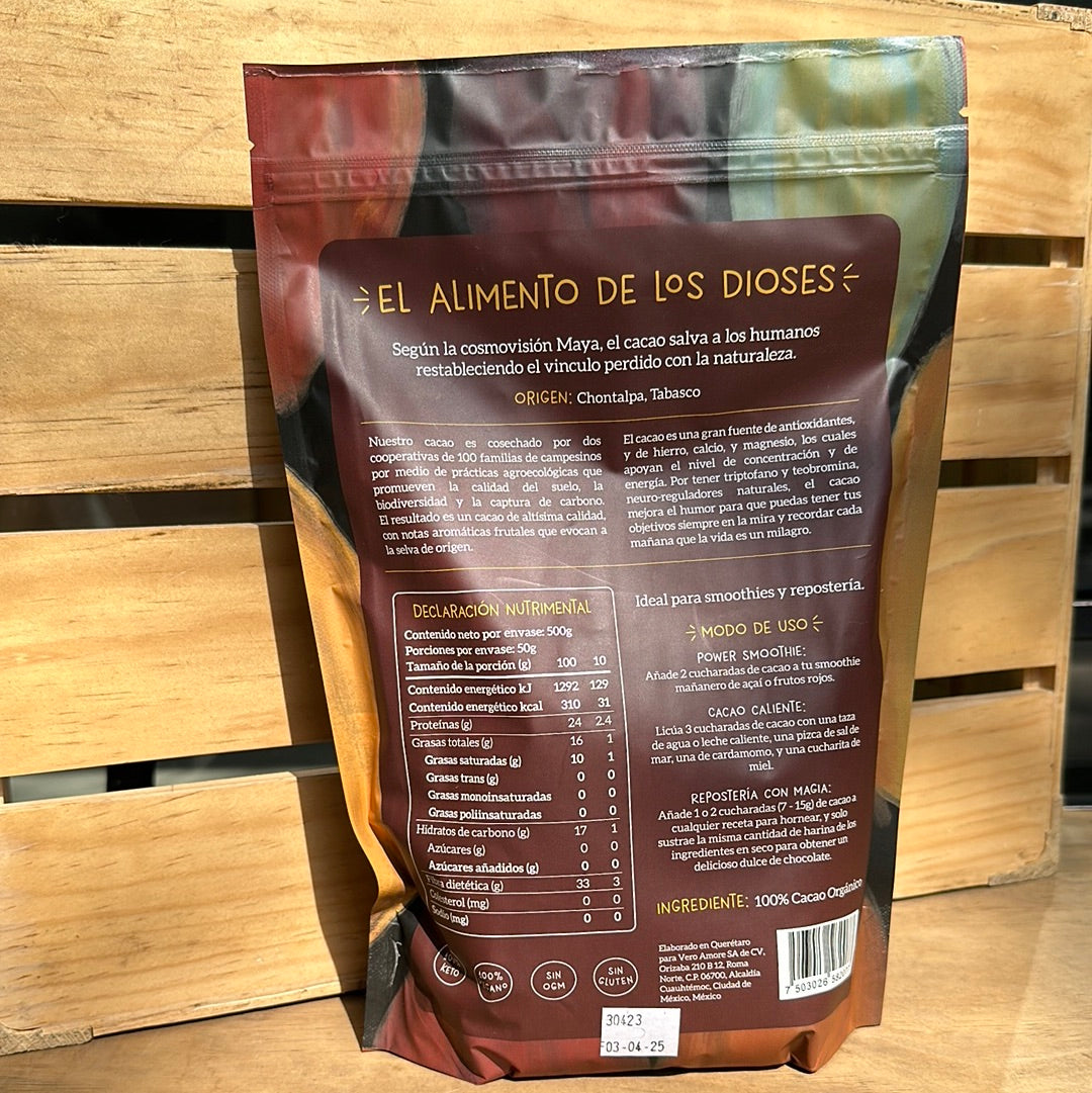 CACAO EN POLVO VERO AMORE