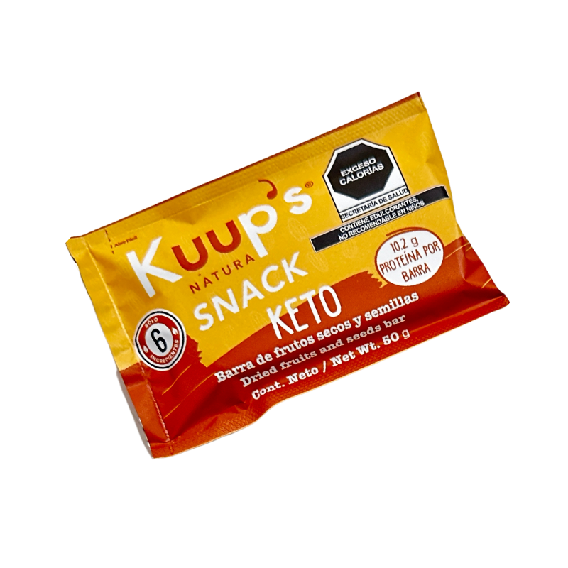 ENERGY BAR SABOR KETO 50 G KUUP'S NATURA