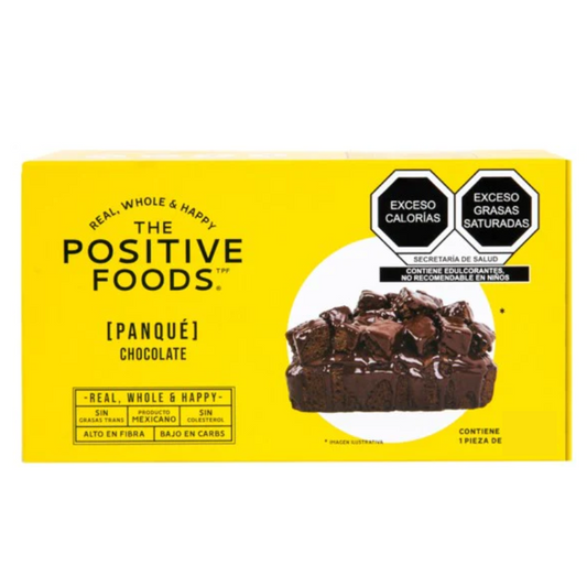 PANQUE DE CHOCOLATE 100 G THE POSITIVE FOODS
